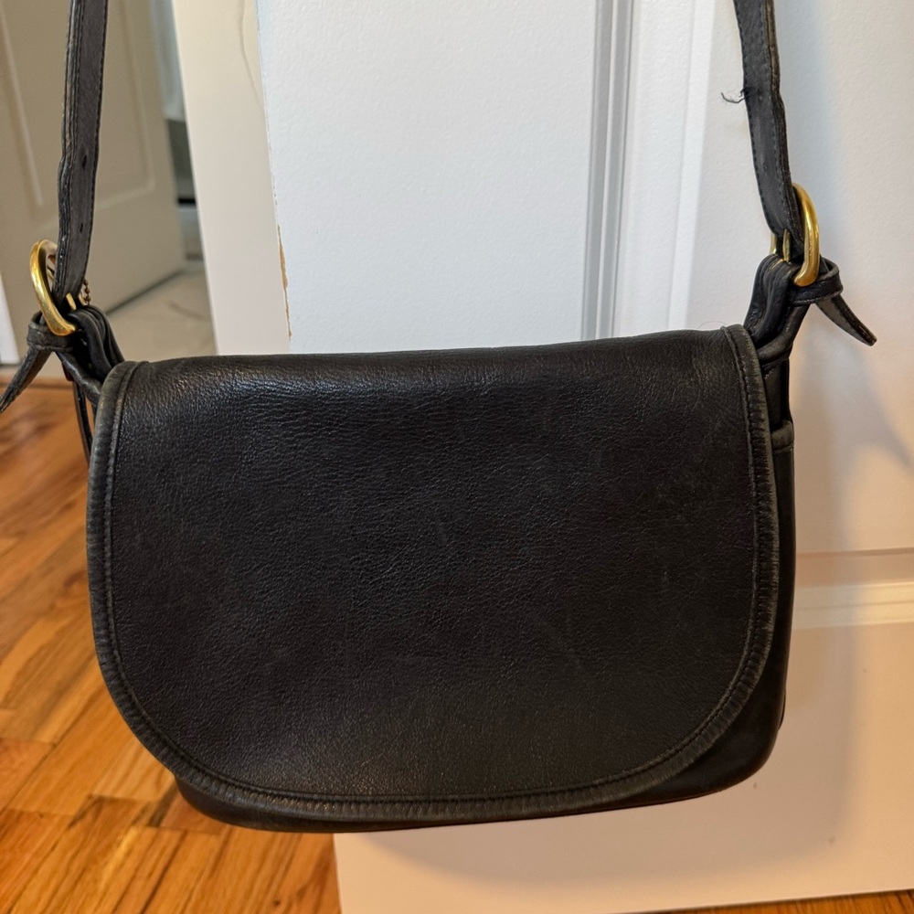 Coach Vintage 90’s saddle flap bag